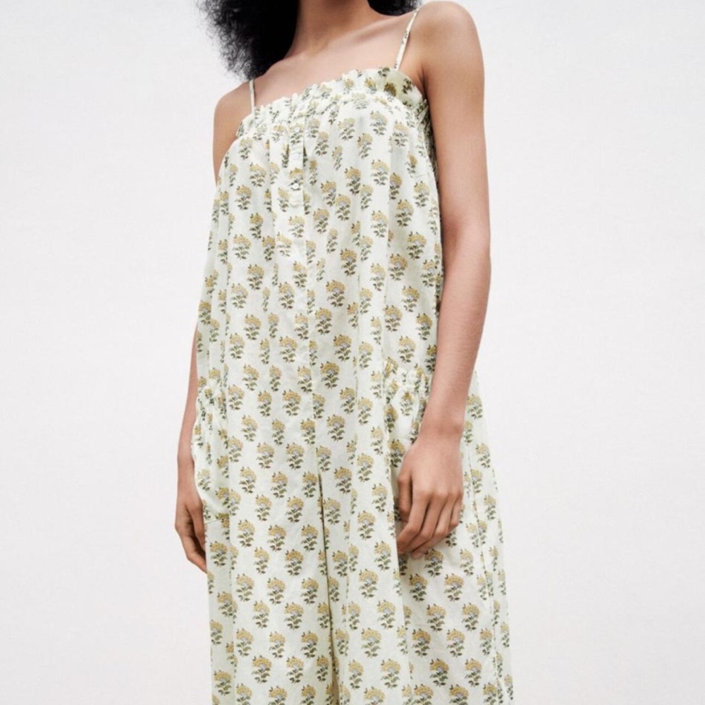 ZARA print jumpsuit